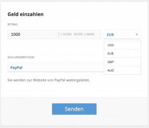 Bitcoin Paypal, XRP eToro, Krypto eToro