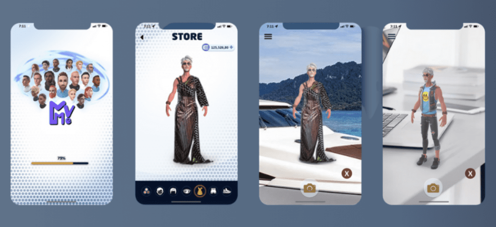 Bid zeigt Enjin NFTs, mit Hilfe welche Avatar bestimmte Mode tragen können